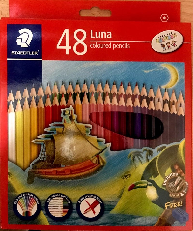 STAEDTLER Luna Colouring Pencils 48col - Image 3